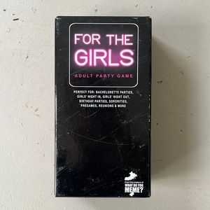 for the girls party game